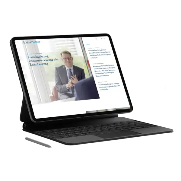 Andres Partner Mockup Tablet