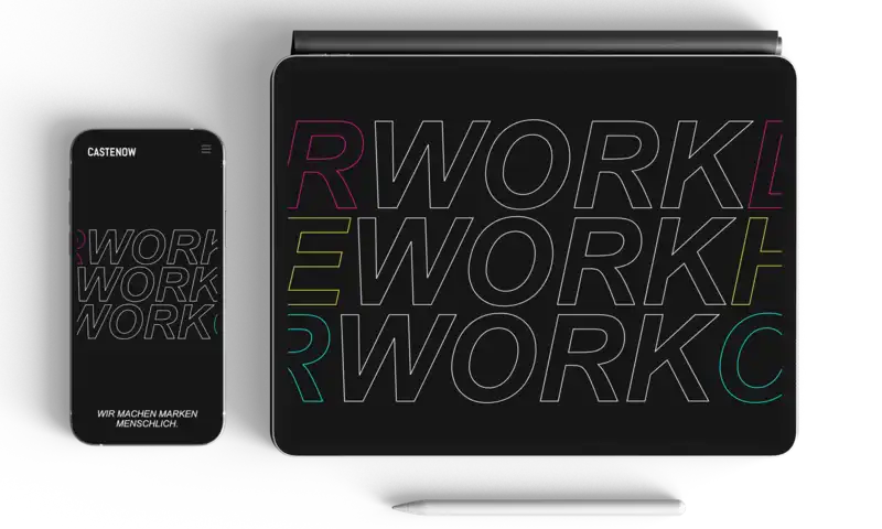 Castenow mockup